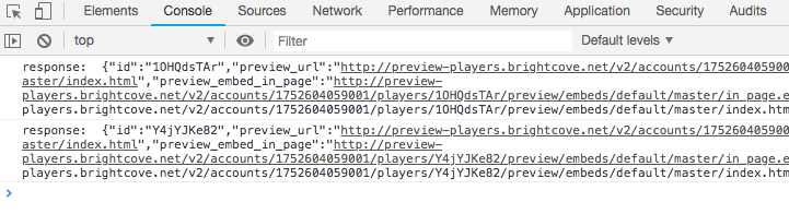 プレーヤーの PATCH に対するレスポンスのデバッグ